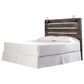 Signature Design by Ashley Drystan King Panel Headboard in Rustic Brown, , large