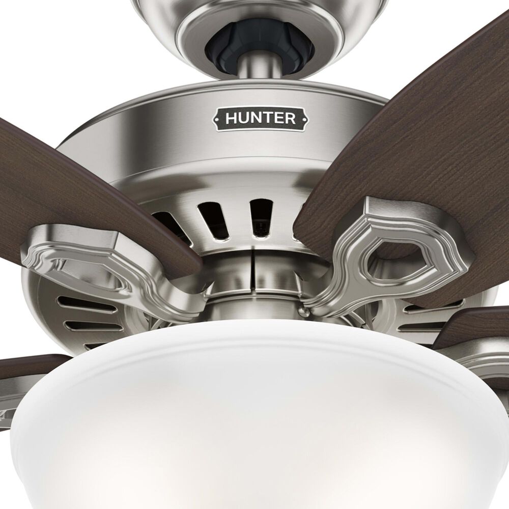 Hunter Builder 42&quot; Ceiling Fan with 2 Lights in Brushed Nickel, , large