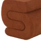 Maple and Jade 20" Boucle Accent Ottoman in Copper, , large