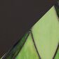 LumiSource Ren Floor Lamp with Green Glass Shade in Oil Rubbed Bronze, , large