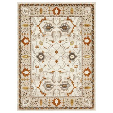 Karastan Bobby Berk Khamal 2"4" x 7"10" Alabaster, , large
