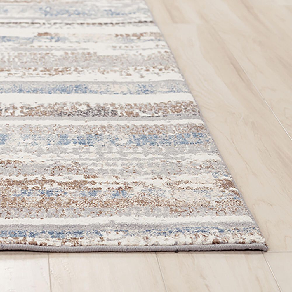 RIZZY Ventura VRA746 2&#39;6&quot; x 8&#39; Blue Runner, , large