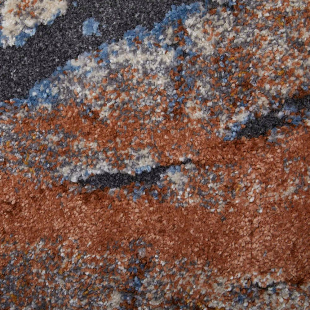 Feizy Gilmore 5&#39;3&quot; x 8&#39; Blue and Multicolor Area Rug, , large