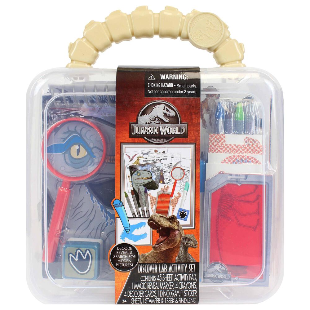 Jurassic World Dino Discovery Lab Activity Set, , large