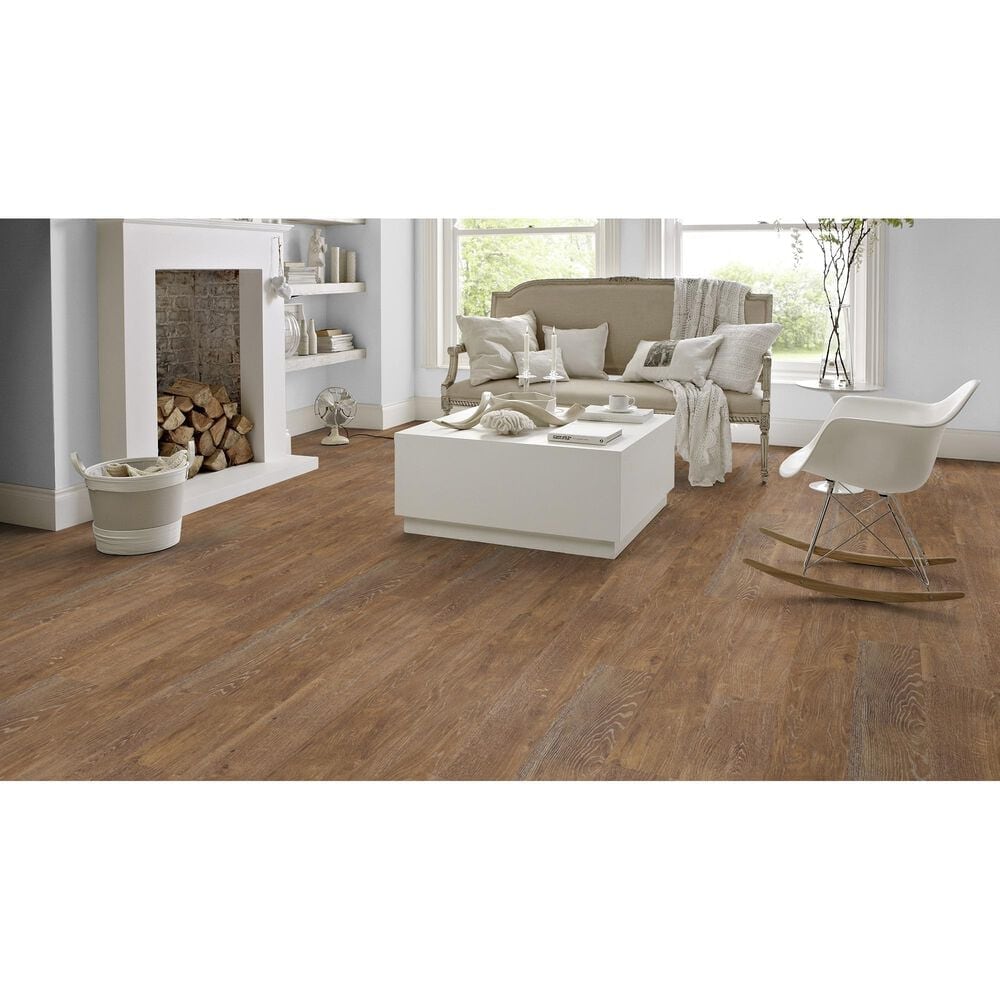 Karndean Van Gogh Rigid Core Hessian Oak 7&quot; x 48&quot; Luxury Vinyl Plank, , large