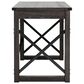 Ashley Freedan Desk in Grayish Brown and Black, , large