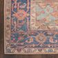 Nourison Vintage Washables Blue and Coral 9"10" x 13"2" Area Rug, , large