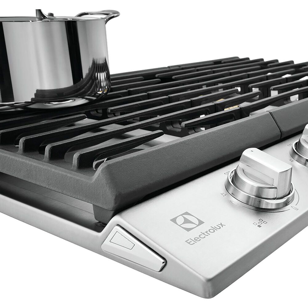 Electrolux 30&#39;&#39; Gas Cooktop with Griddle in Stainless Steel, , large