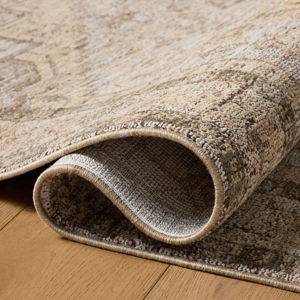 Loloi Priscilla Beige and Earth 2&#39;6&quot; x 7&#39;6&quot; Runner, , large