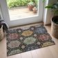 Dalyn Rug Company Silk Road Black, Ivory, Paprika, Sage, Gold and Gray 2"6" x 3"10" Area Rug, , large