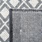 Safavieh Natura NAT475A 4" x 6" Ivory and Black Area Rug, , large