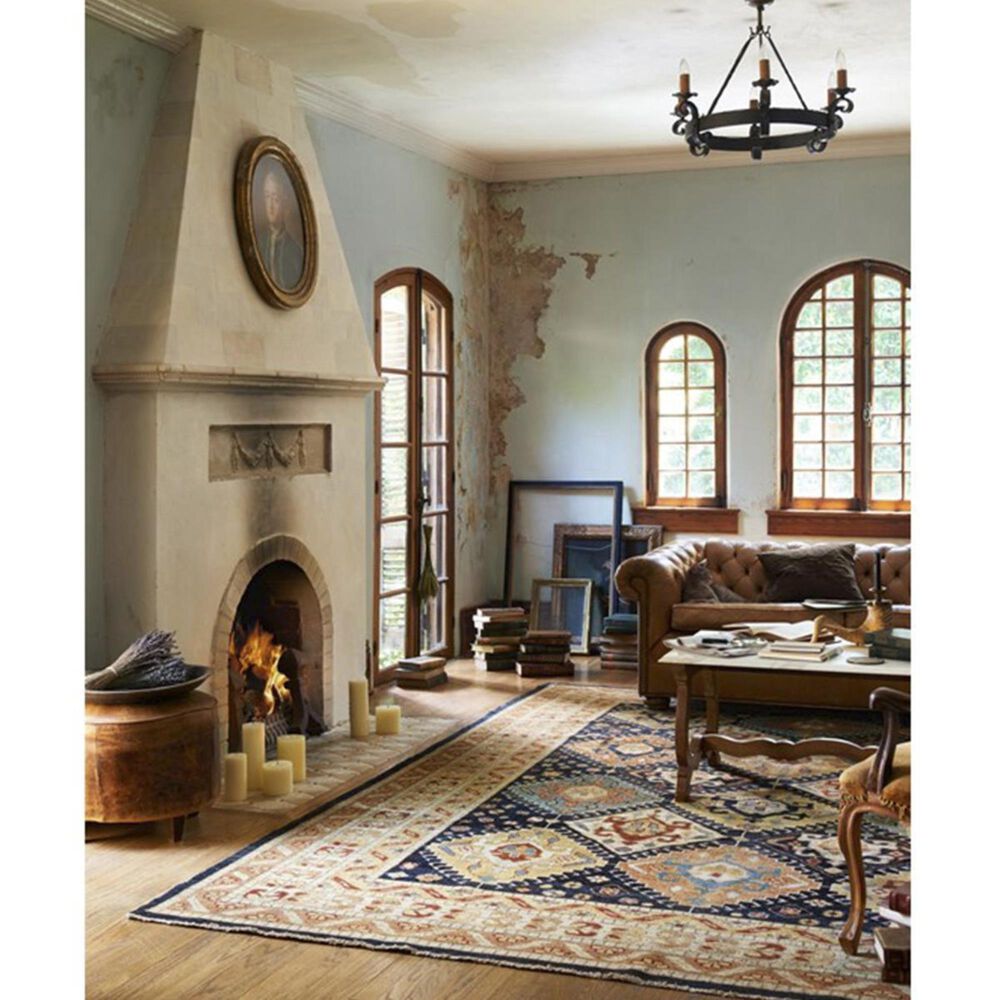 Loloi Heirloom HQ-01 6&#39; x 9&#39; Multicolor Area Rug, , large
