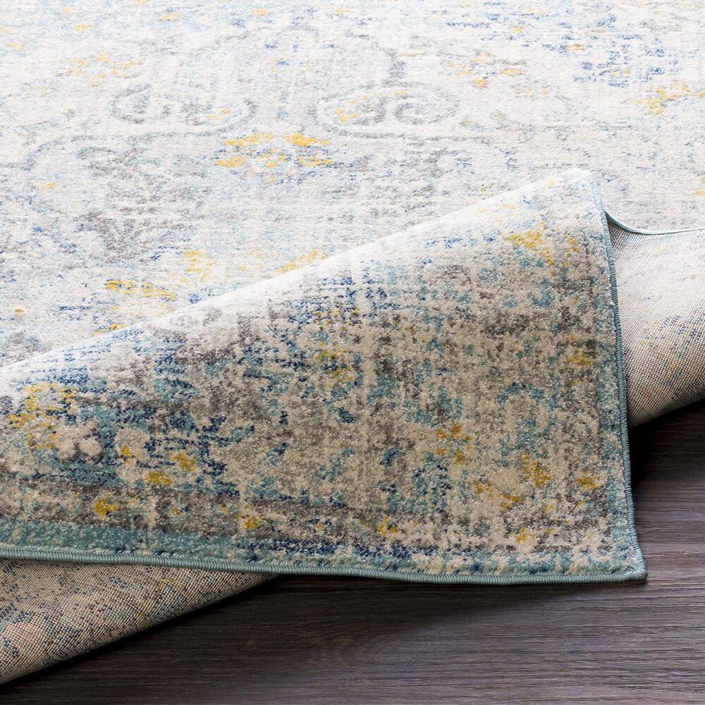 Surya Harput HAP-1065 5&#39;3&quot; x 7&#39;3&quot; Beige, Saffron and Gray Area Rug, , large