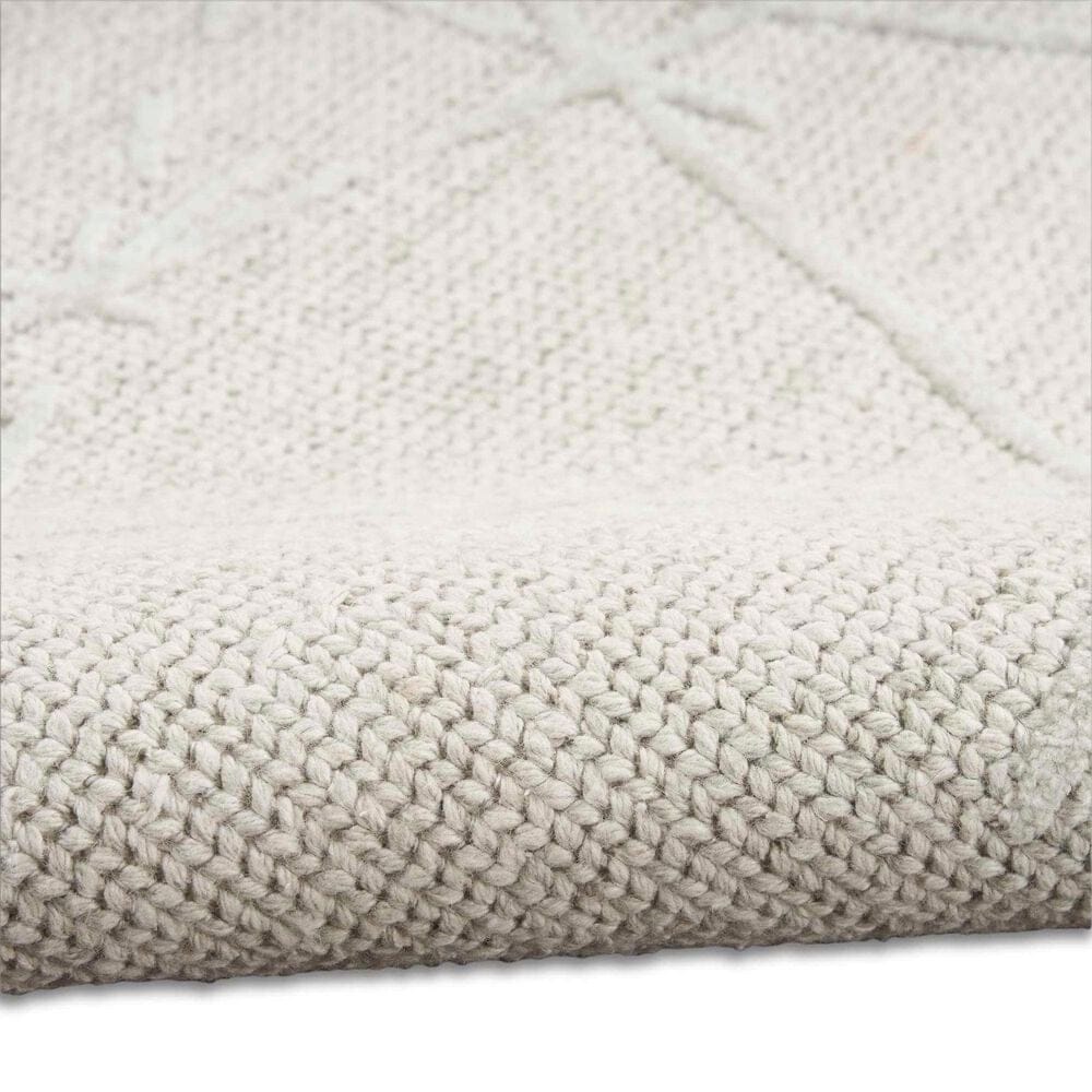 Nourison Wander 2&#39; x 3&#39; Ivory and Grey Area Rug, , large