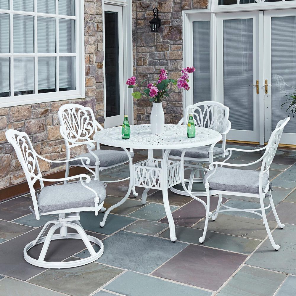 Homestyles Capri Chair in White, , large