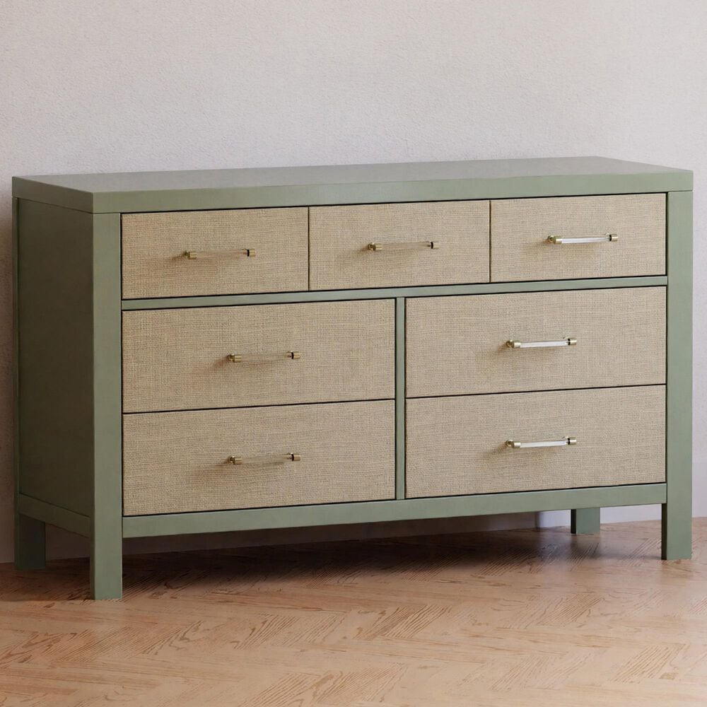 DaVinci Eloise 7-Drawer Dresser in French Sage and Sand, , large