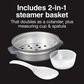 Proctor Silex 6-Cup Rice Cooker and Steamer in Black, , large