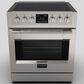 Fulgor Milano Sofia 4.1 Cu. Ft. 30" Professional Induction Electric Range in Stainless Steel, , large