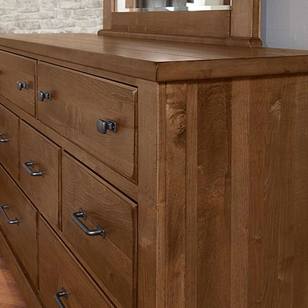 Viceray Collections Cool Rustic 7-Drawer Dresser Only in Amber, , large