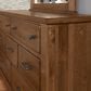 Viceray Collections Cool Rustic 7-Drawer Dresser Only in Amber, , large