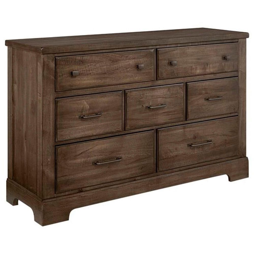 Viceray Collections Cool Rustic 4-Piece Queen Plank Bedroom Set in Mink, , large