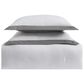 Pem America Truly Soft Everyday 7-Piece Full/Queen Hotel Border Comforter Set in White and Grey, , large