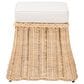 bali & pari Rotem Small Ottoman in Neutral, , large