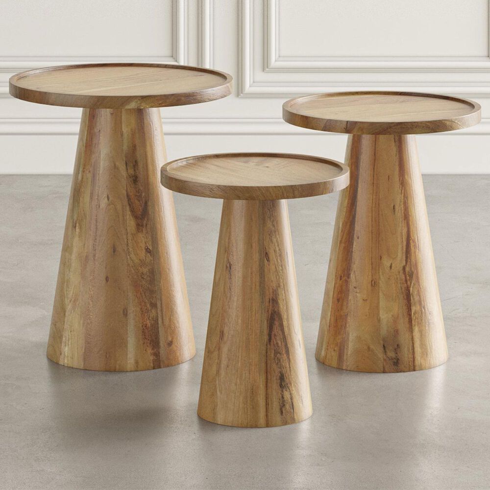37B Knox Set of Three Nesting Table in Natural, , large