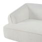 Hearth and Haven 2-Piece Right Facing L-Shaped Sectional Sofa with Pillow Back Cushions in White, , large