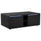 Mayberry Hill Halo Smart Coffee Table with Fridge and Speaker in Black, , large
