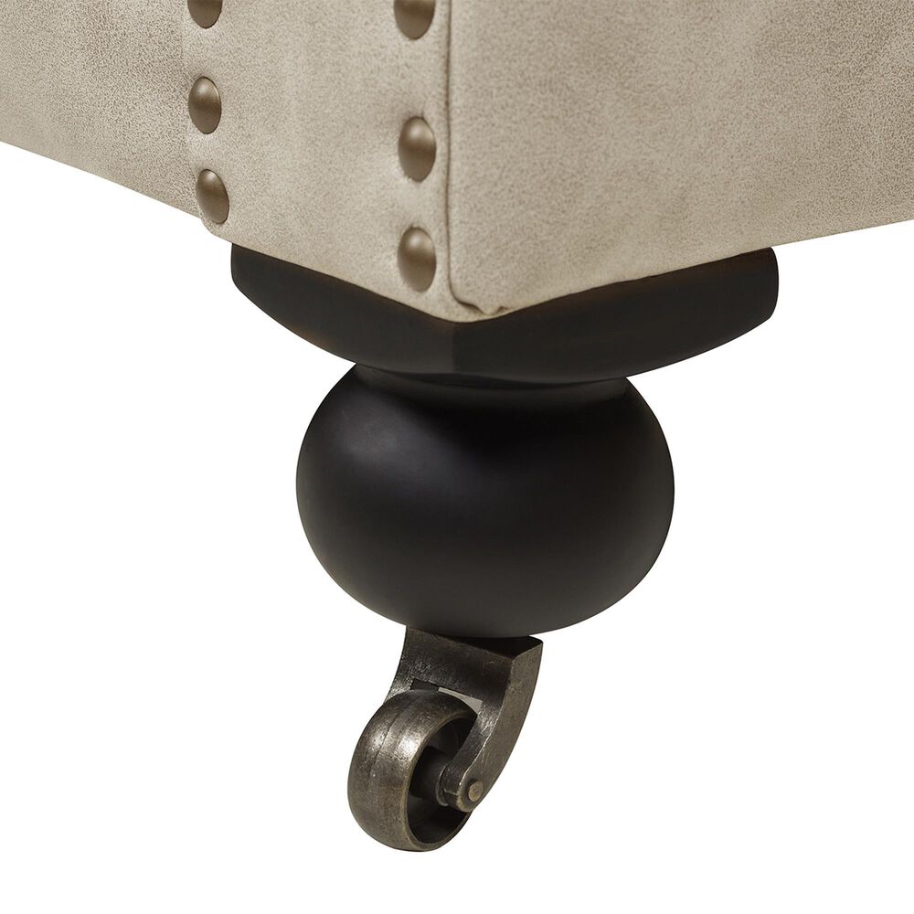 Jennifer Taylor Home Winston 91" Stationary Sofa in Dove Gray