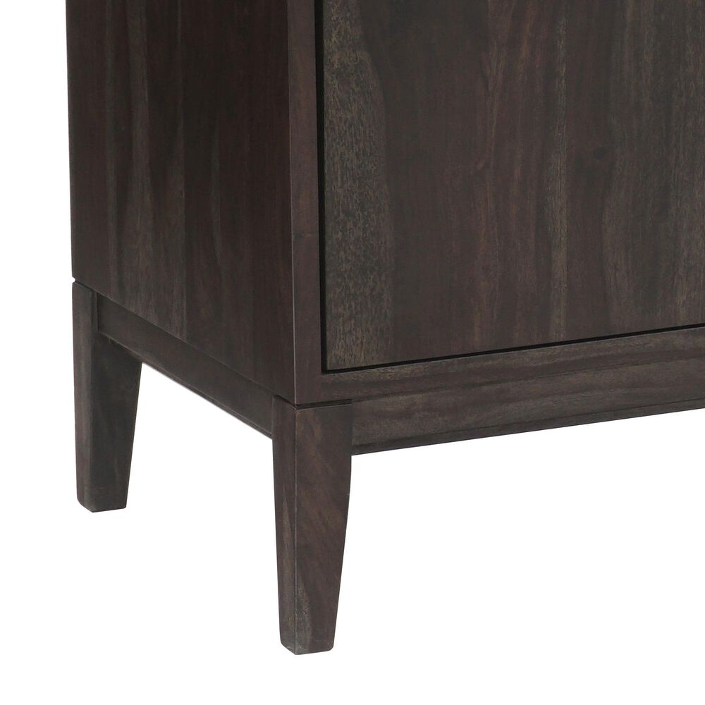 Porter Designs Fall River 72" TV Stand in Black Walnut, , large