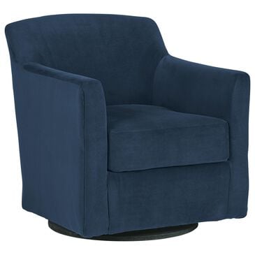 Ashley Bradney Swivel Accent Chair in Ink, , large