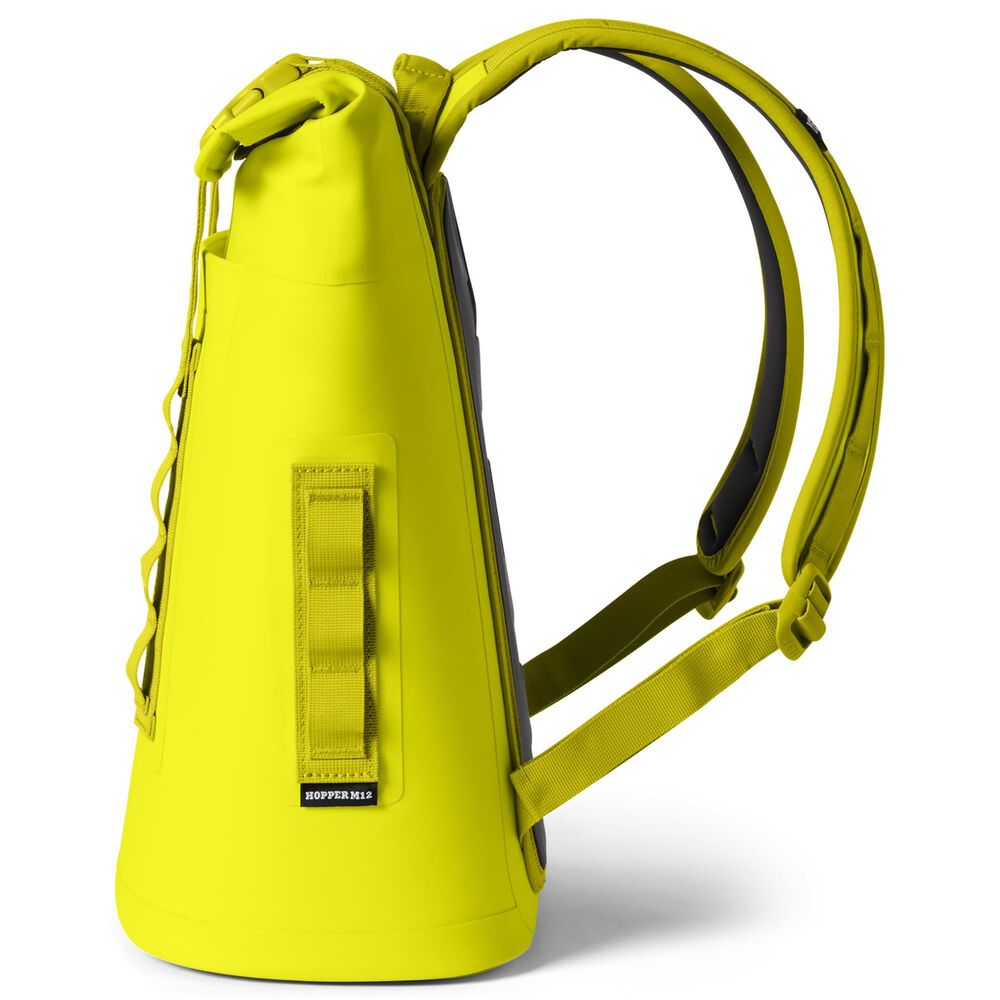 YETI Hopper M12 Backpack Soft Cooler in Firefly Yellow, , large