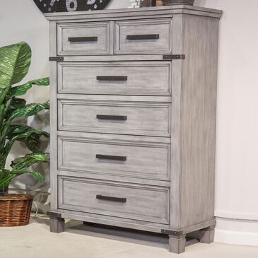 Signature Design by Ashley Russelyn 5 Drawer Chest in Gray, , large