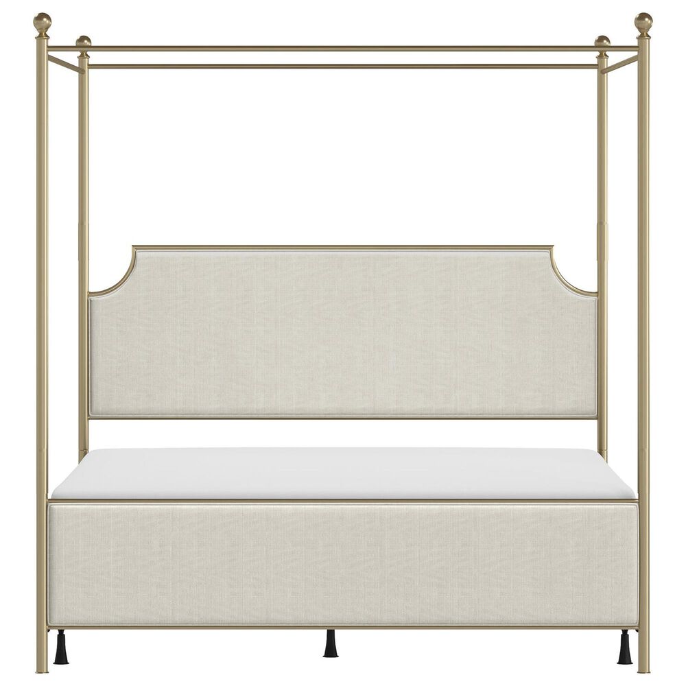 Richlands Furniture McArthur King Canopy Bed in Beige, , large