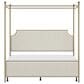 Richlands Furniture McArthur King Canopy Bed in Beige, , large