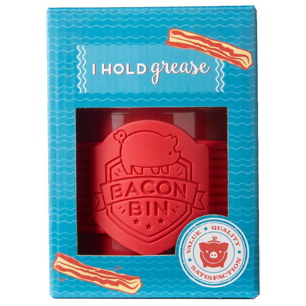 Talisman Designs Bacon Bin in Dark Red, , large