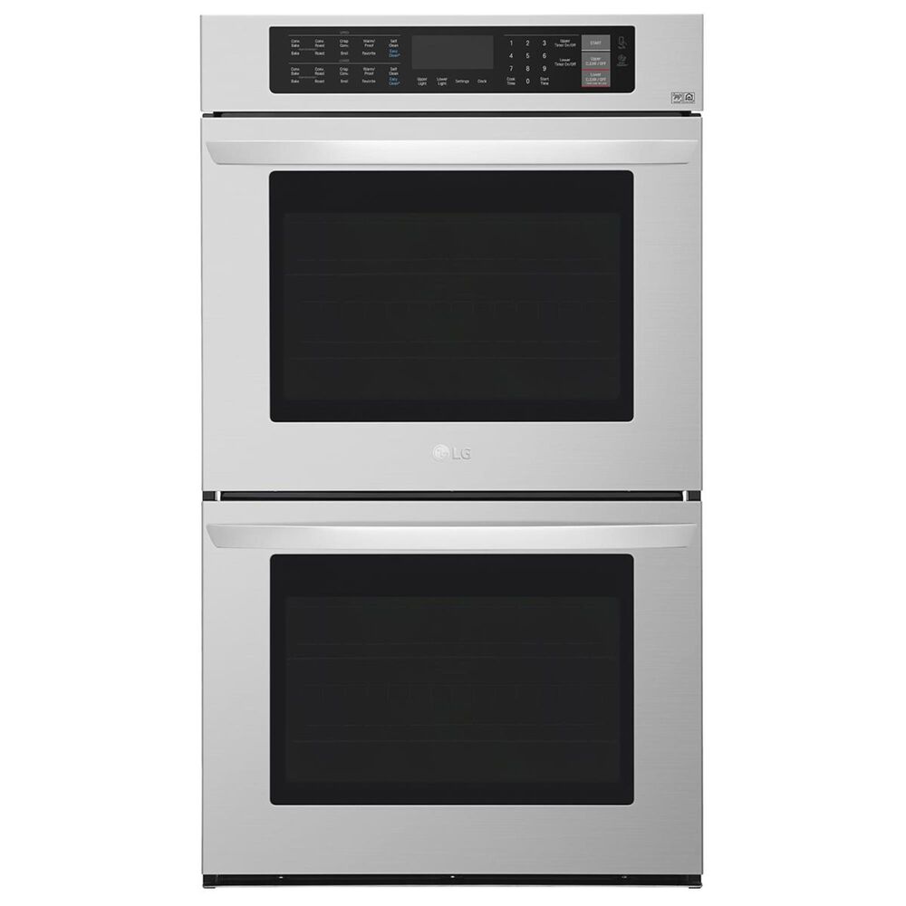 LG 30" Electric Double Wall Oven in Stainless Steel, , large