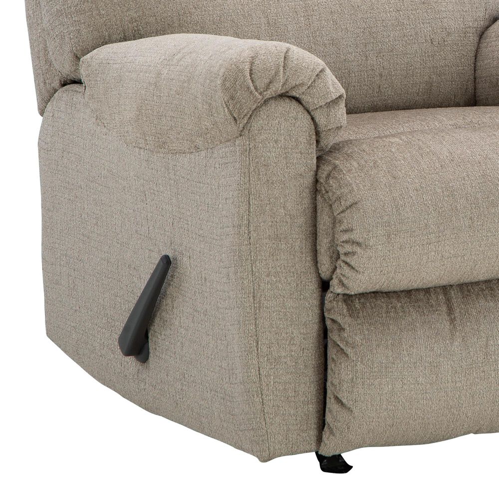 Ashley Stonemeade Manual Recliner in Taupe, , large