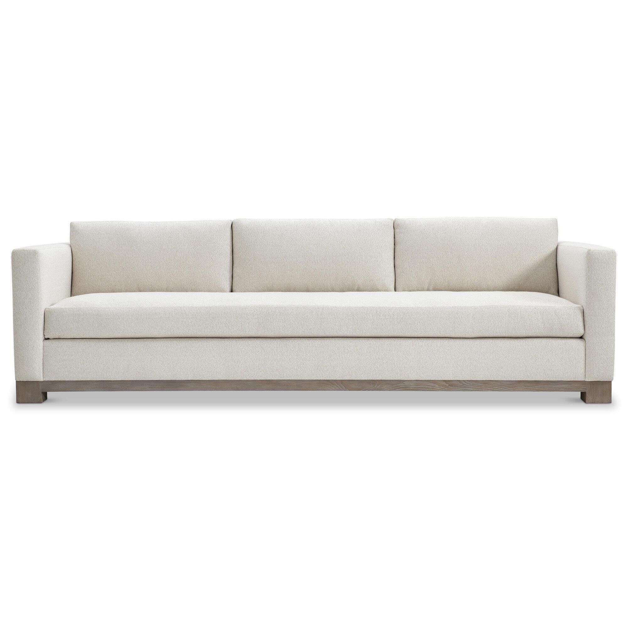 Bernhardt Lanai Sofa in White and Cream