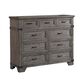 Hawthorne Furniture Forge 3-Piece King Bedroom Set in Pewter, , large