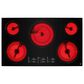 JennAir Oblivion 36" Electric Cooktop with 5 Elements in Black, , large