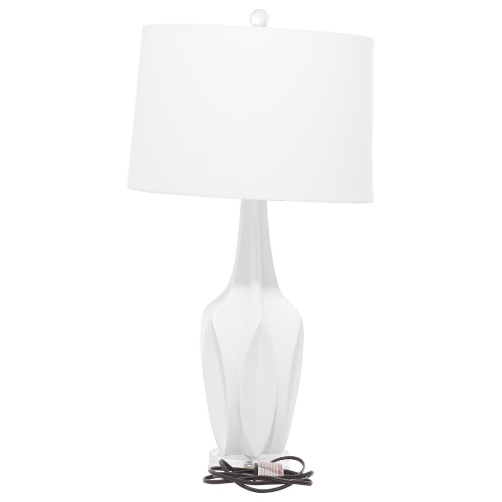 Maple and Jade 7&quot; x 28&quot; Table Lamp in White &#40;Set of 2&#41;, , large