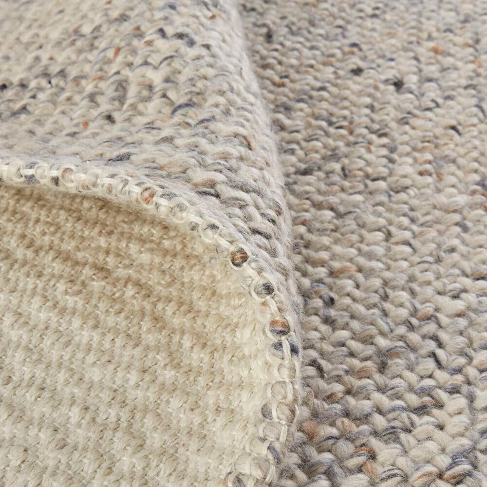 Feizy Naples 9&#39; x 12&#39; Ivory and Gray Indoor/Outdoor Area Rug, , large