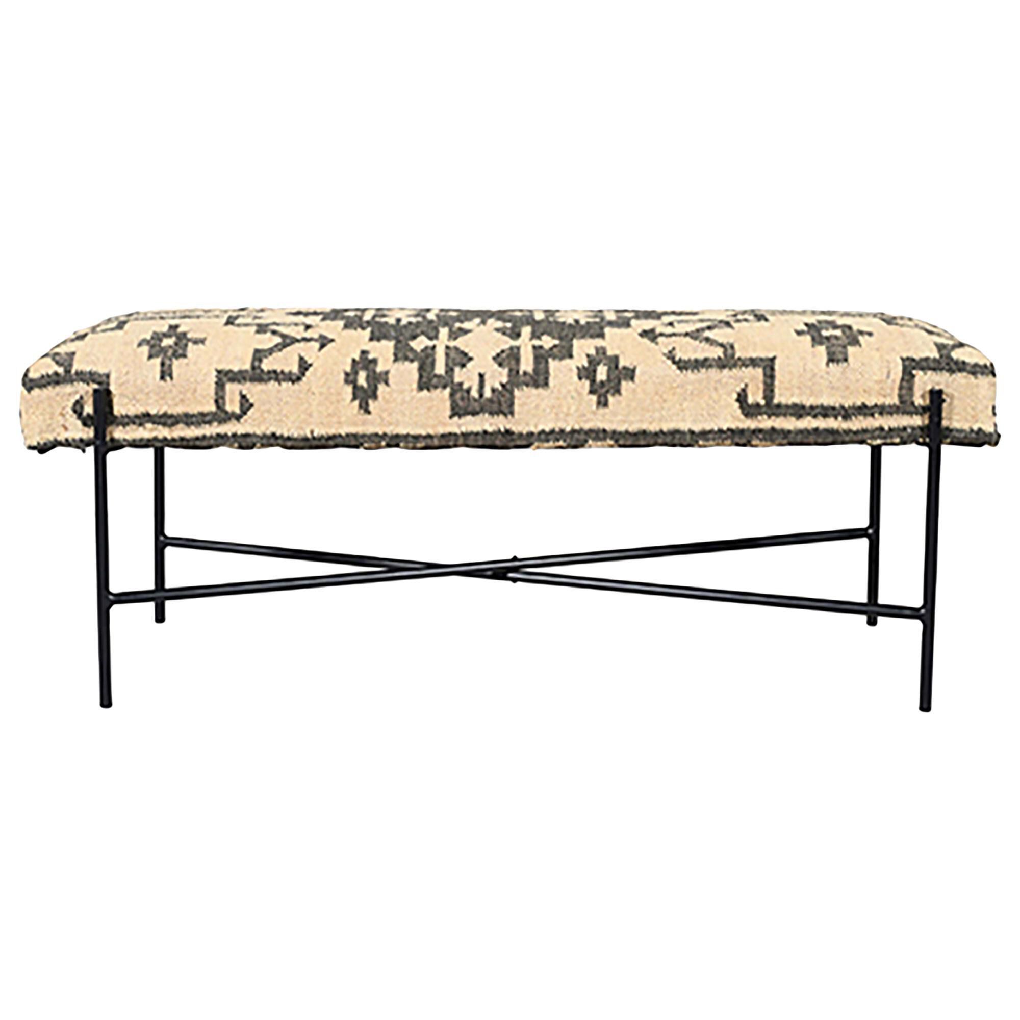 Cream bench deals pad