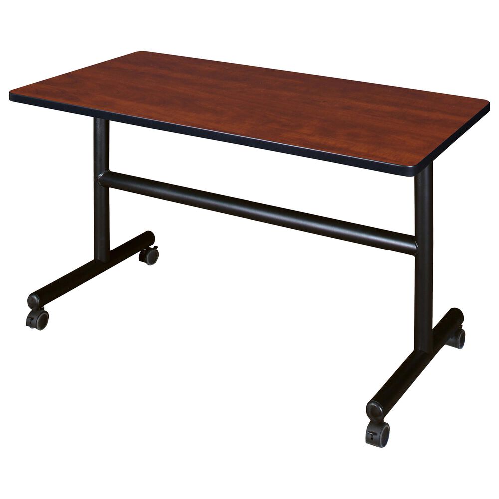 Regency Global Sourcing Kobe 48" Mobile Training Table in Cherry, , large