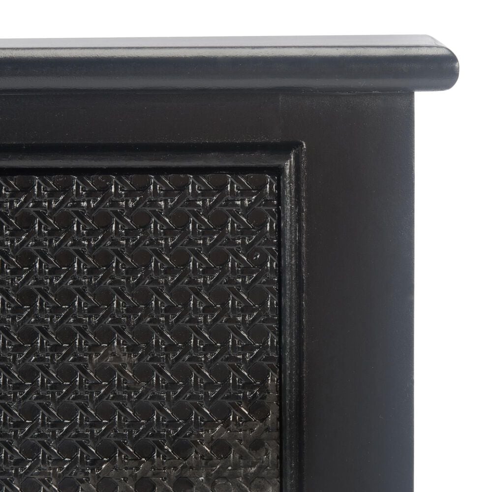 Safavieh Haines 2-Drawer Console Table in Black, , large