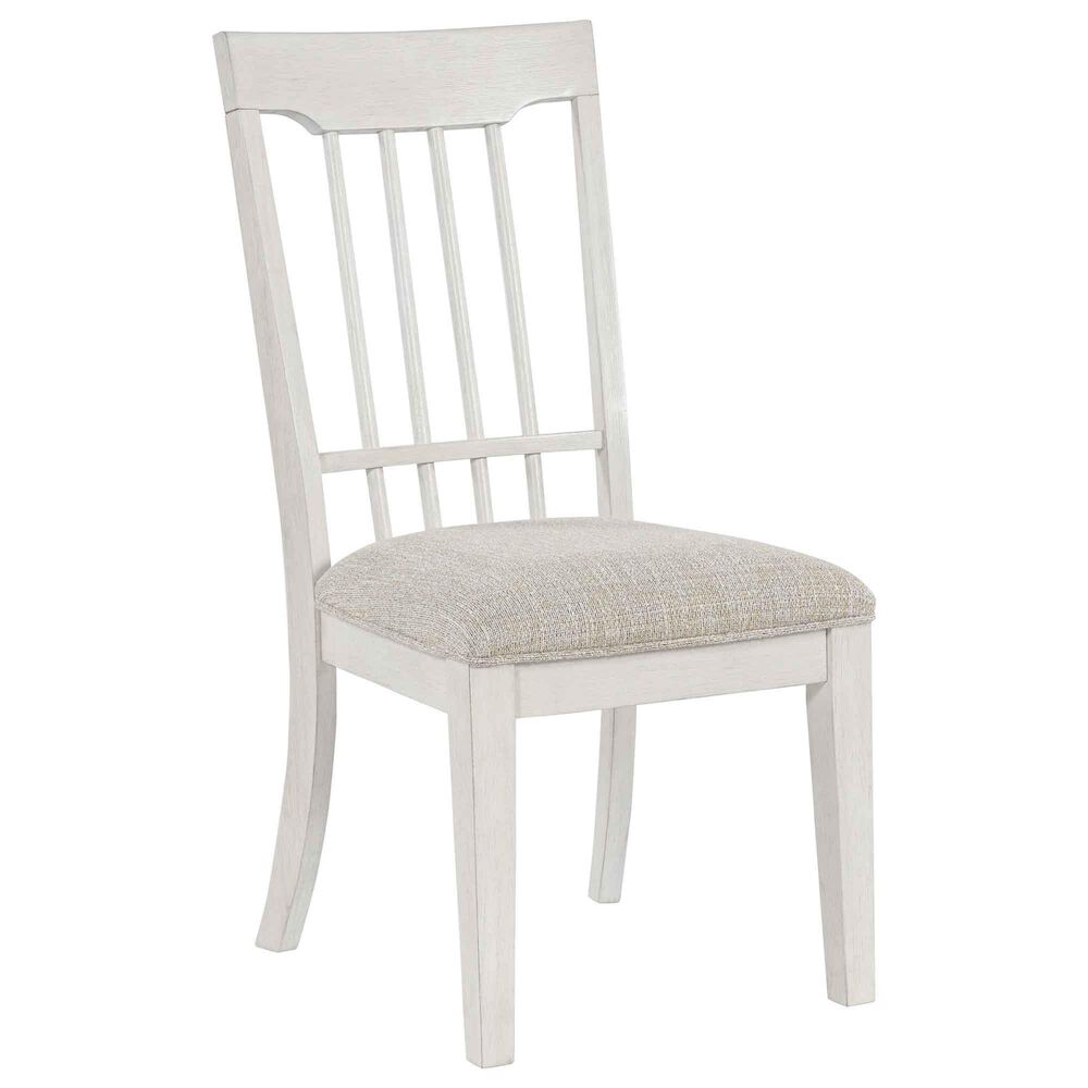Ashley Trestle Dining Table and Chairs in Antique White and Brown, , large