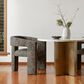 Moe"s Home Collection Graze Dining Table in White and Brass - Table Only, , large